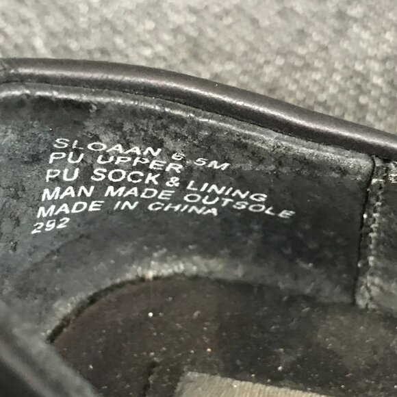 Steve Madden SLOAAN Women's Size 6.5 M Black Gold Studded Slip On Ballet Flats - Picture 6 of 9